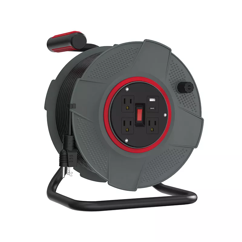 3 vývody USB plastový šňůra 100 stop