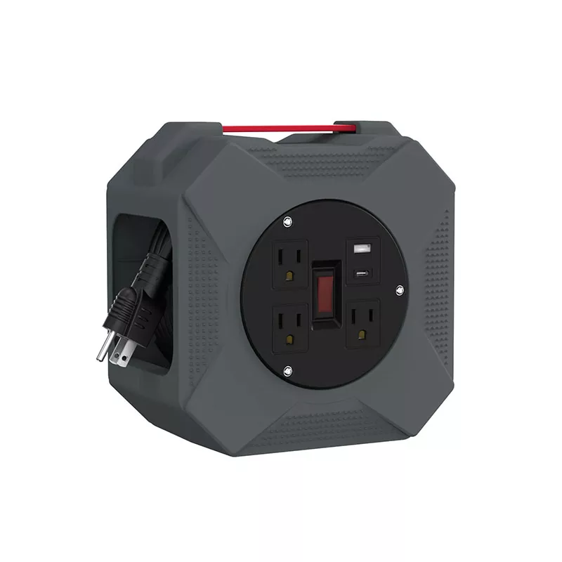 3 vývody USB2.4A Plastový šňůra 45ft