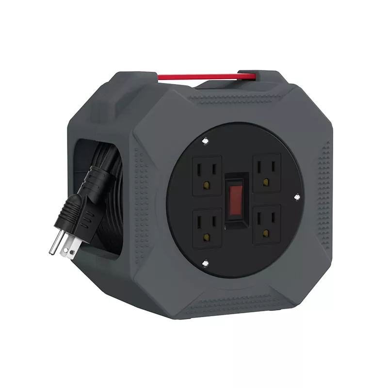 4 vývody naviják plastového kabelu 30 stop