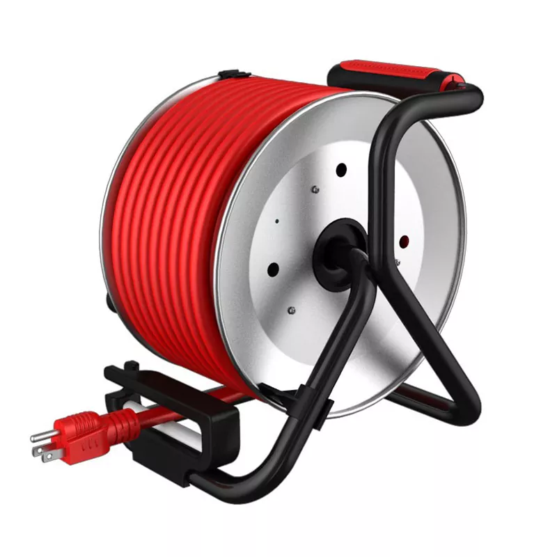 4 vývody USB2.4A Kovový šňůra naviják 50 stop