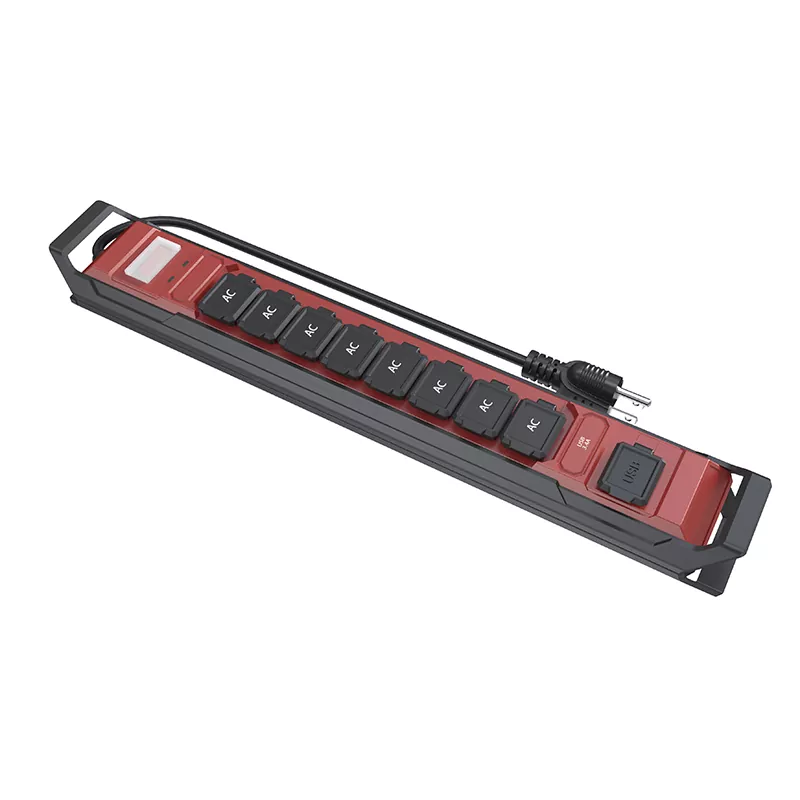 8 Outlets Waterproof Usb Power Strip
